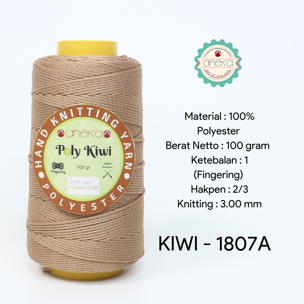 KATALOG - Benang Rajut Poli / Poly Kiwi Yarn - PREMIUM - Part 1