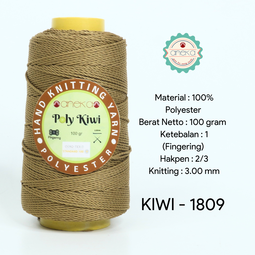 KATALOG - Benang Rajut Poli / Poly Kiwi Yarn - PREMIUM - Part 1