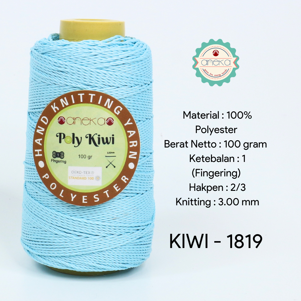 KATALOG - Benang Rajut Poli / Poly Kiwi Yarn - PREMIUM - Part 1