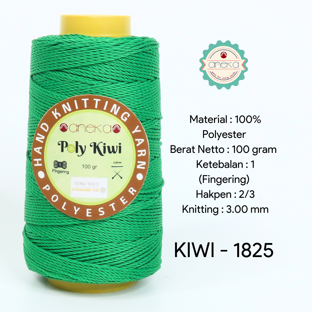 KATALOG - Benang Rajut Poli / Poly Kiwi Yarn - PREMIUM - Part 1