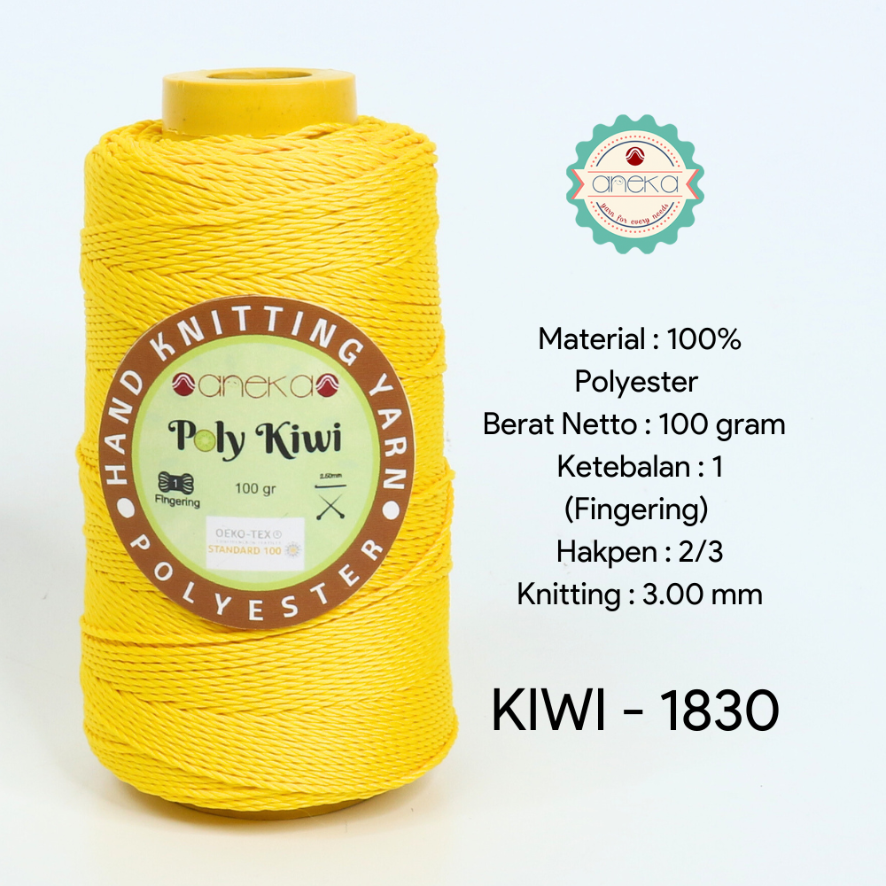 KATALOG - Benang Rajut Poli / Poly Kiwi Yarn - PREMIUM - Part 1