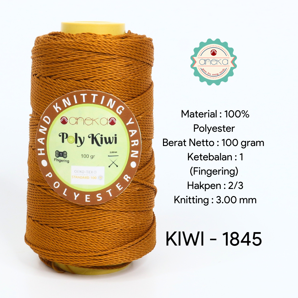 KATALOG - Benang Rajut Poli / Poly Kiwi Yarn - PREMIUM - Part 1
