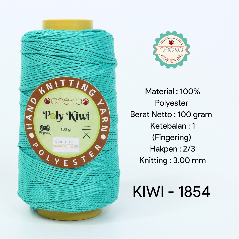 KATALOG - Benang Rajut Poli / Poly Kiwi Yarn - PREMIUM - Part 1