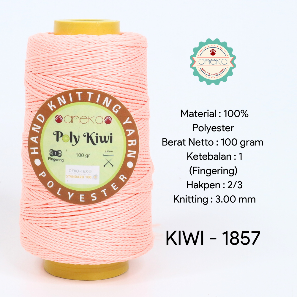 KATALOG - Benang Rajut Poli / Poly Kiwi Yarn - PREMIUM - Part 1