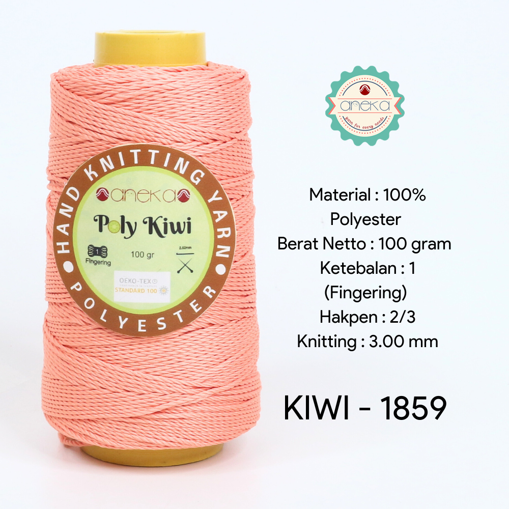 KATALOG - Benang Rajut Poli / Poly Kiwi Yarn - PREMIUM - Part 1