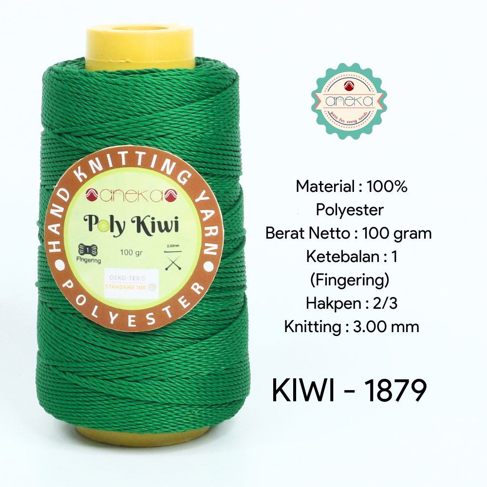 KATALOG - Benang Rajut Poli / Poly Kiwi Yarn - PREMIUM - Part 1