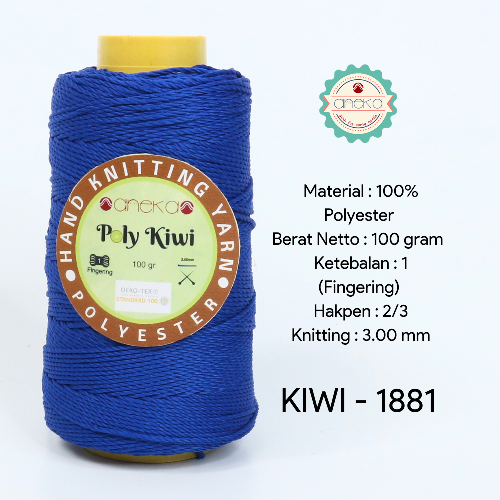 KATALOG - Benang Rajut Poli / Poly Kiwi Yarn - PREMIUM - Part 1