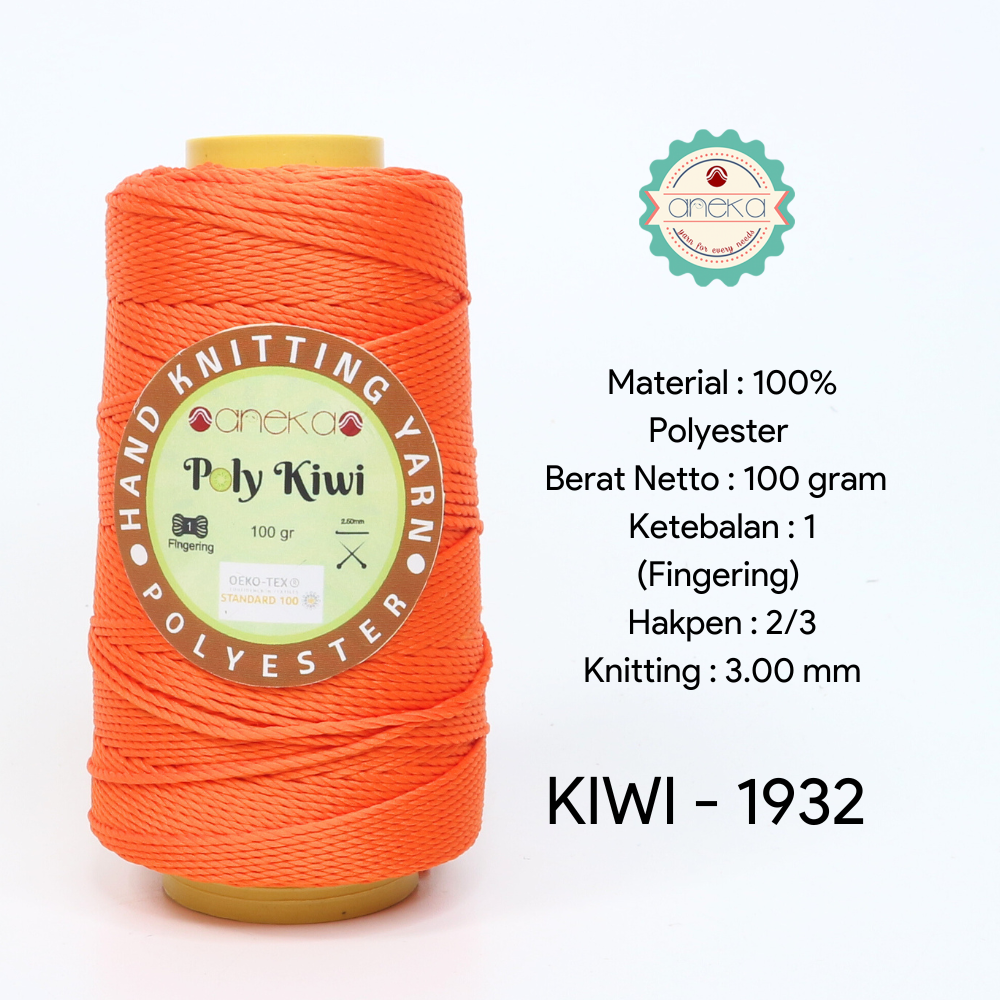 KATALOG - Benang Rajut Poli / Poly Kiwi Yarn - PREMIUM - Part 1