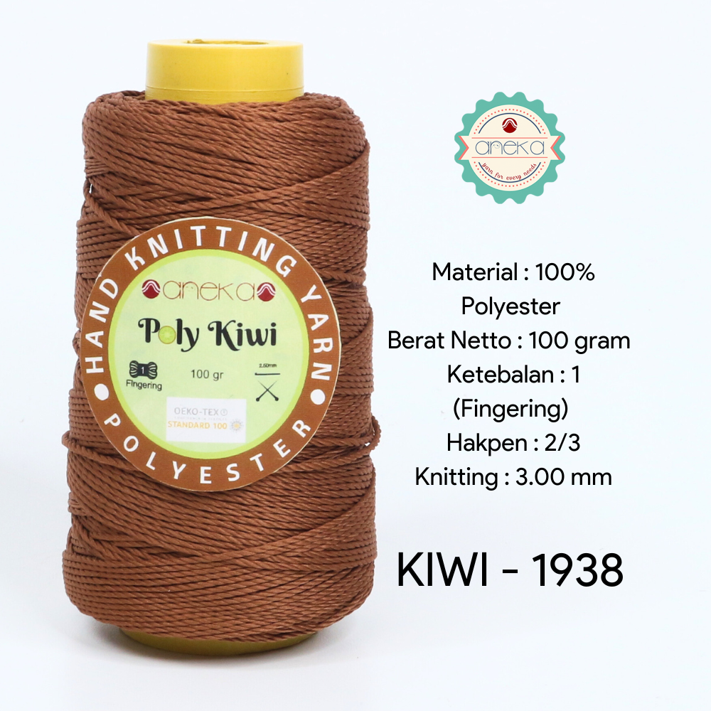 KATALOG - Benang Rajut Poli / Poly Kiwi Yarn - PREMIUM - Part 1