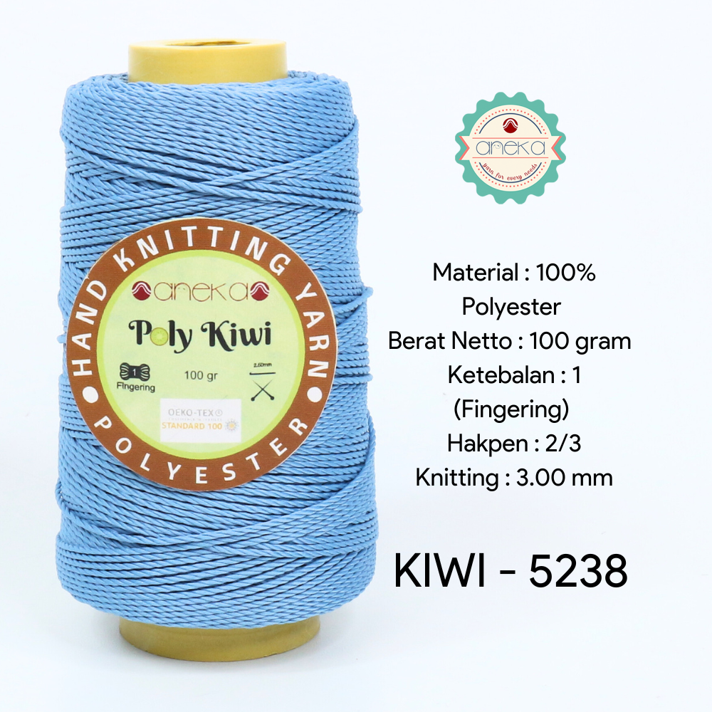 KATALOG - Benang Rajut Poli / Poly Kiwi Yarn - PREMIUM - Part 1