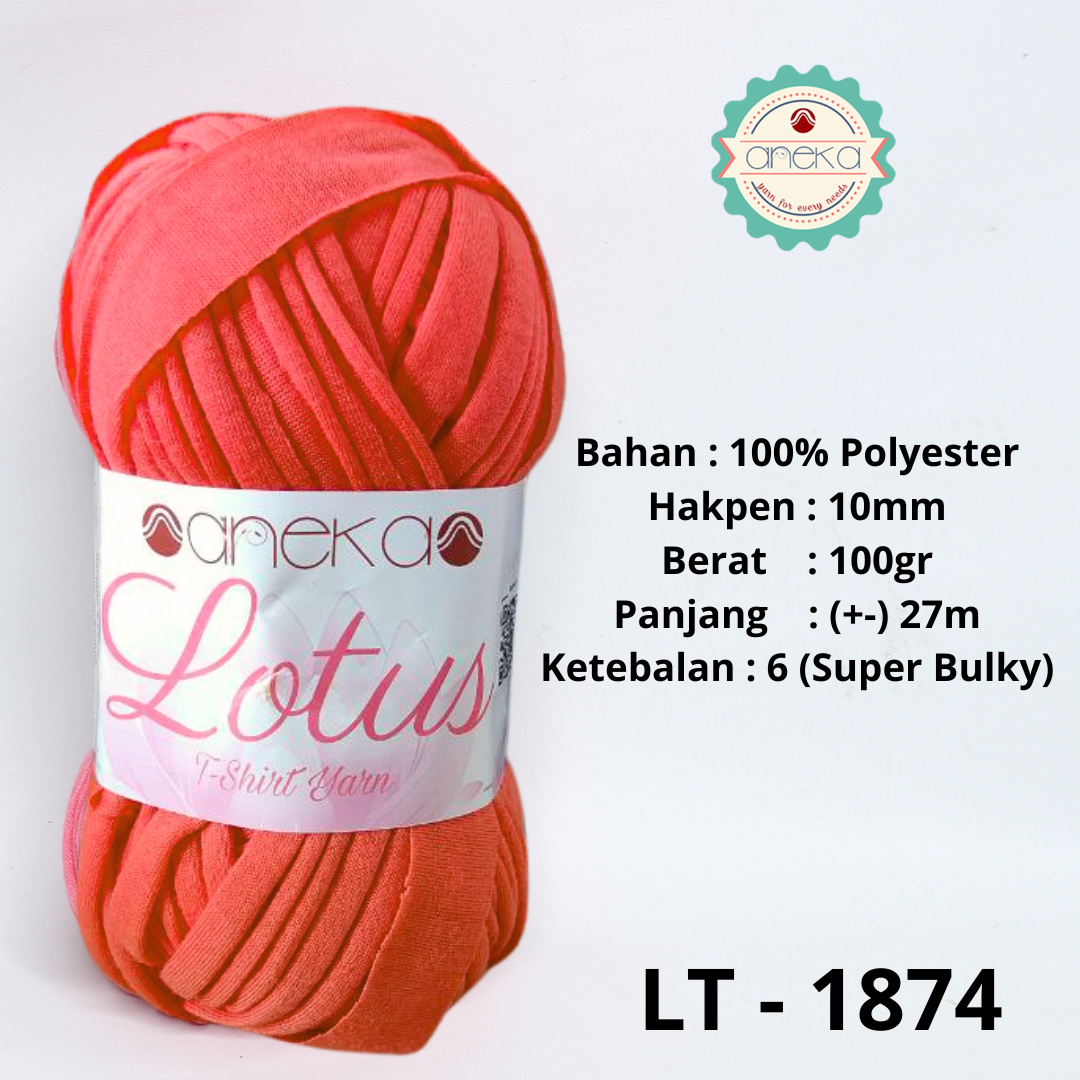 KATALOG - Benang Rajut Lotus / TShirt / Kaos Yarn PART 4