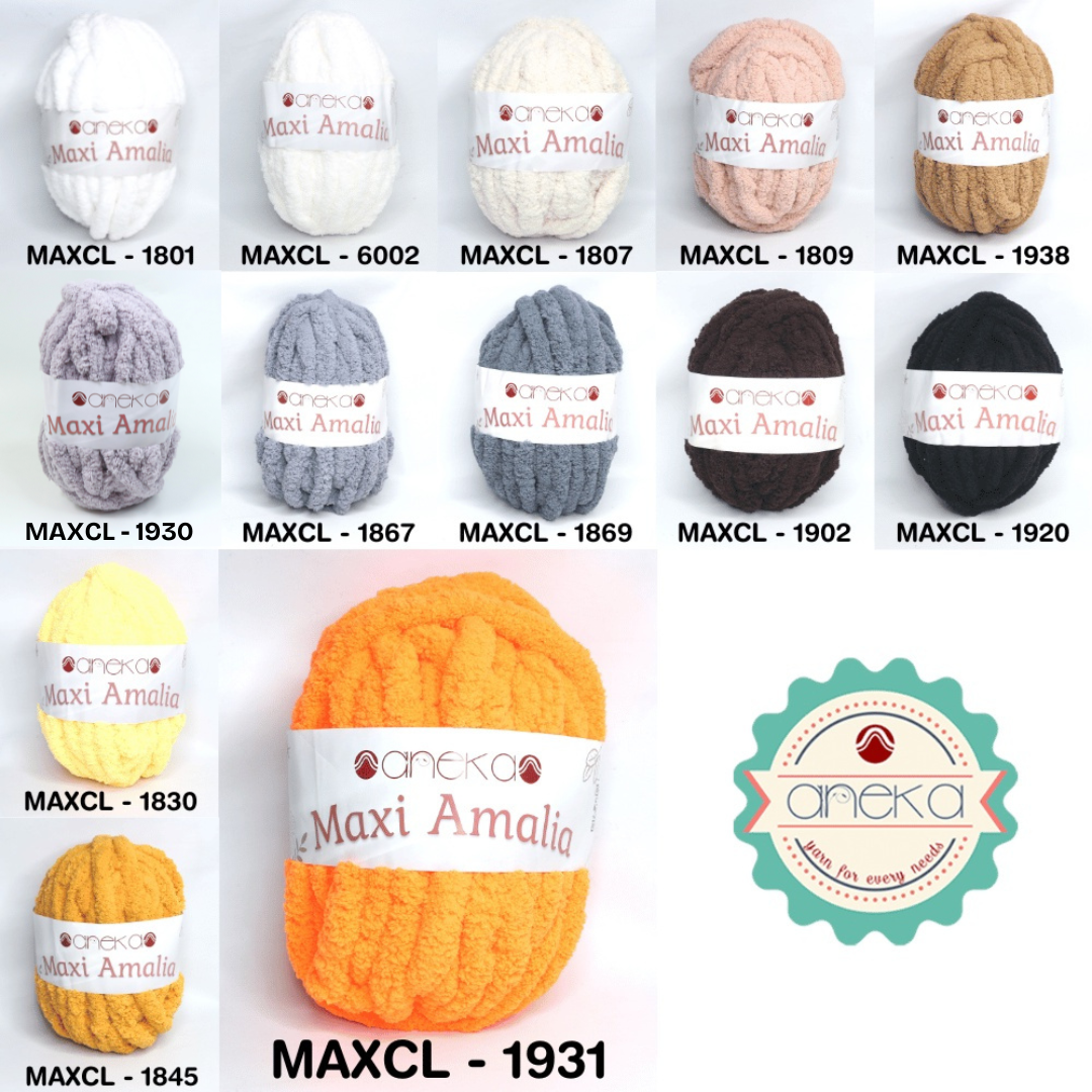 KATALOG - Benang Rajut Maxi Amalia / Chenille / Jumbo Part 2