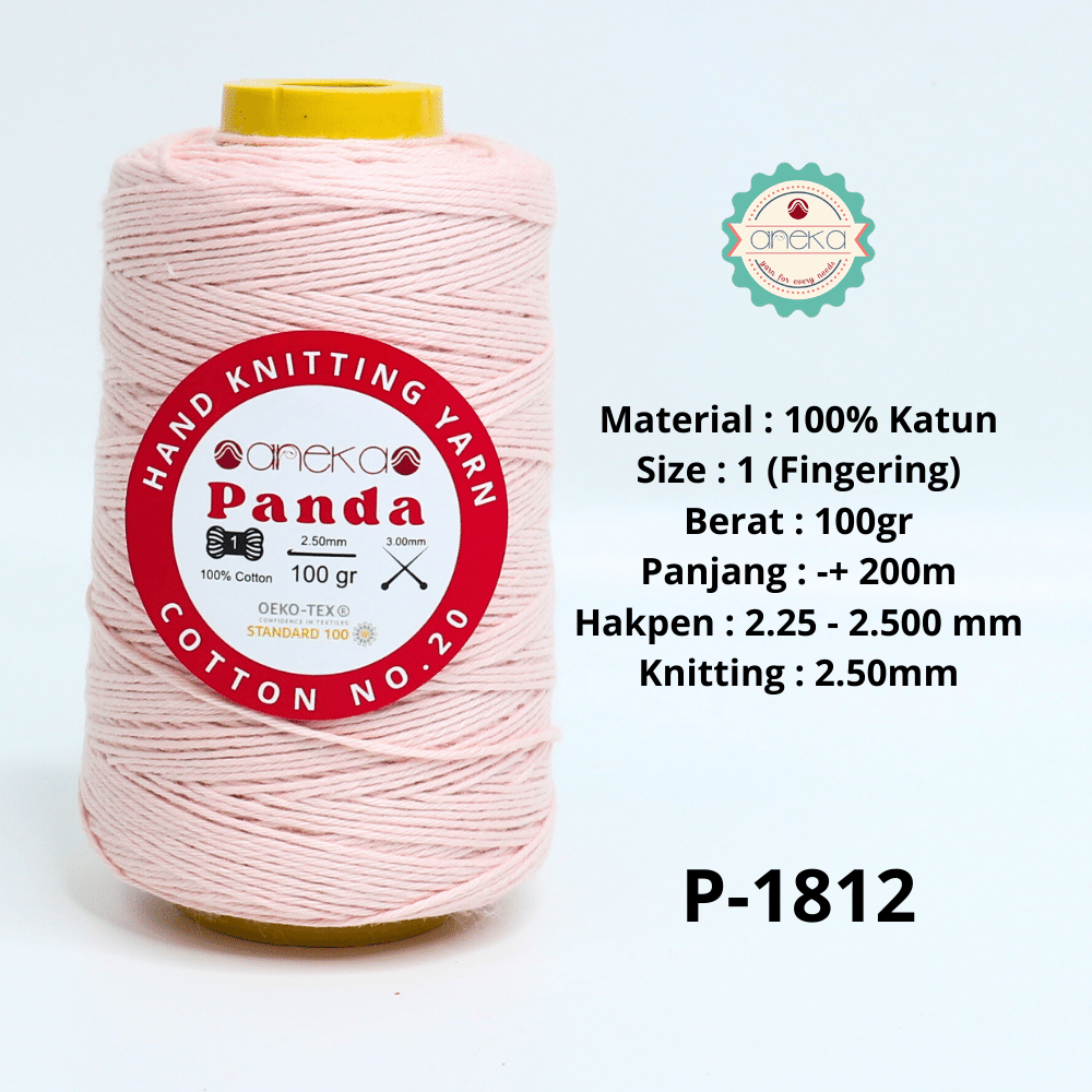 KATALOG - Benang Rajut Katun Panda / Cotton Yarn 2