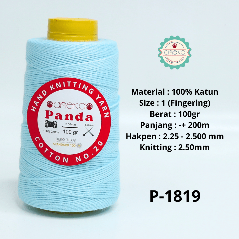 KATALOG - Benang Rajut Katun Panda / Cotton Yarn 2