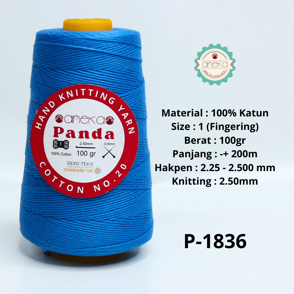 KATALOG - Benang Rajut Katun Panda / Cotton Yarn 2