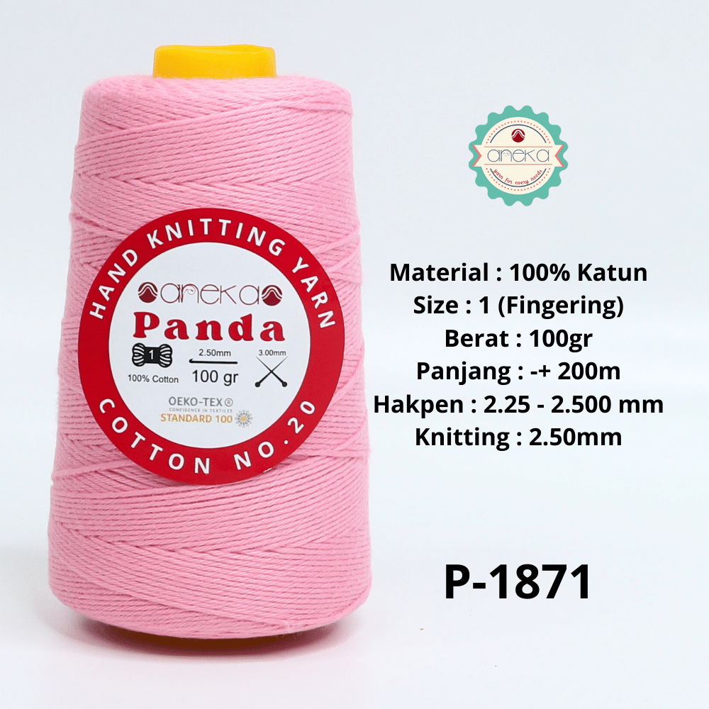 KATALOG - Benang Rajut Katun Panda / Cotton Yarn 2