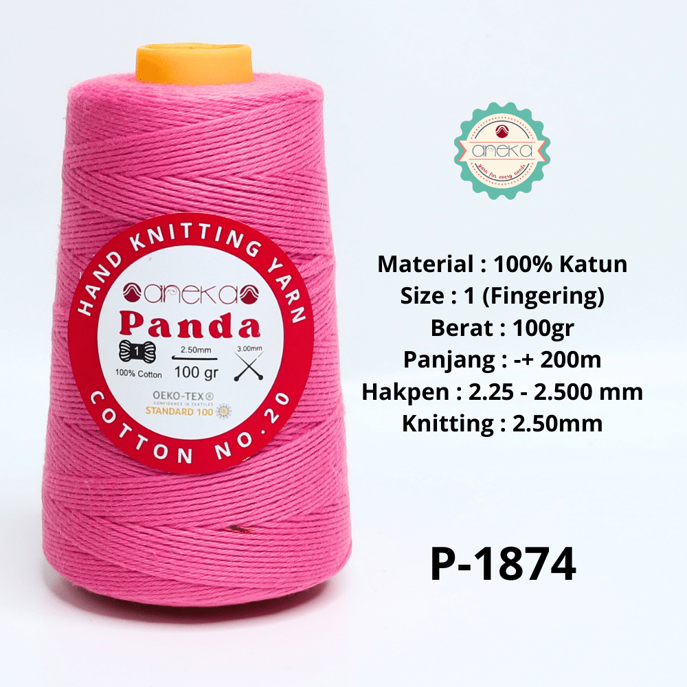 KATALOG - Benang Rajut Katun Panda / Cotton Yarn 2
