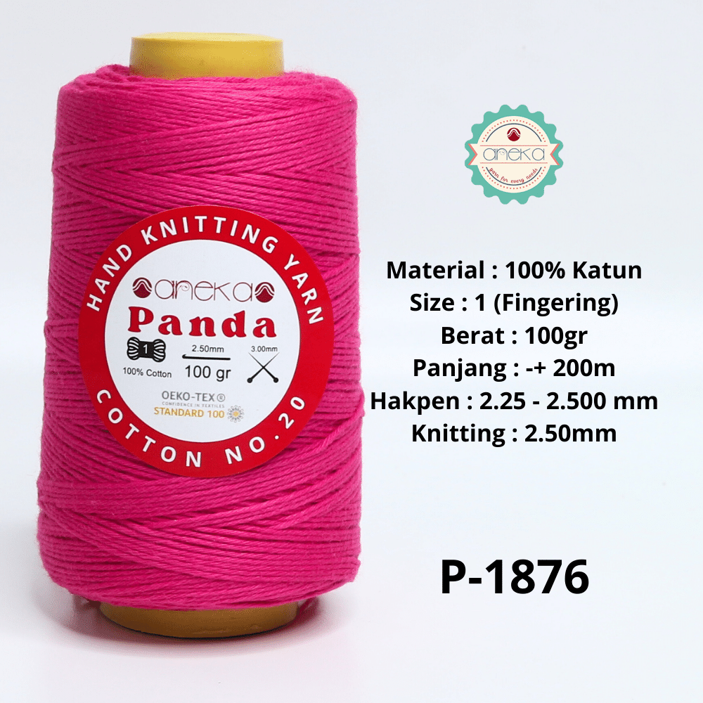 KATALOG - Benang Rajut Katun Panda / Cotton Yarn 2