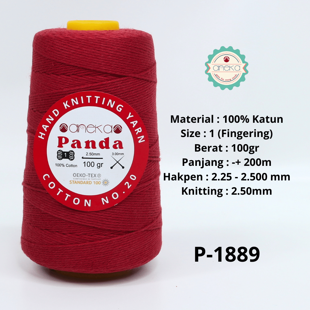 KATALOG - Benang Rajut Katun Panda / Cotton Yarn 2