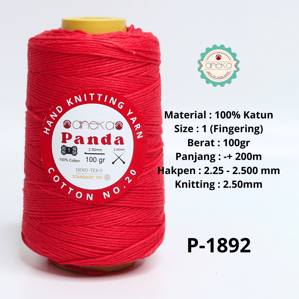 KATALOG - Benang Rajut Katun Panda / Cotton Yarn 2