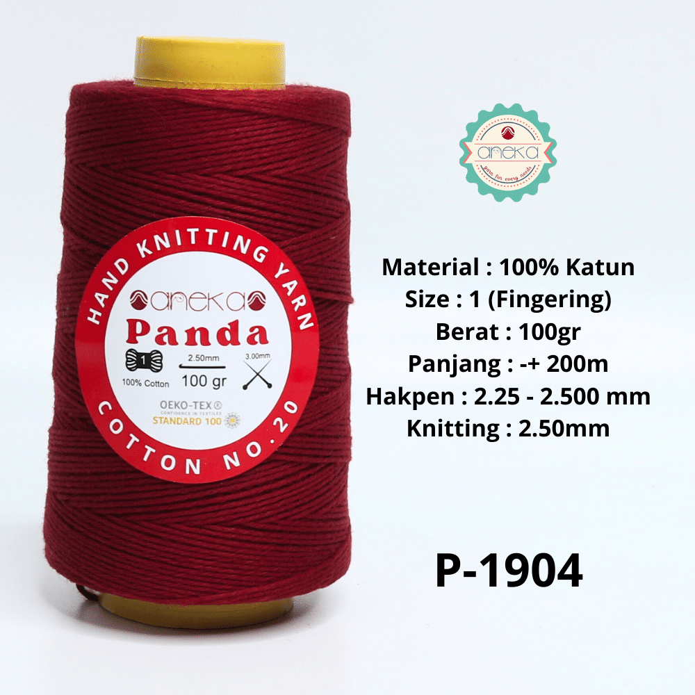 KATALOG - Benang Rajut Katun Panda / Cotton Yarn 2