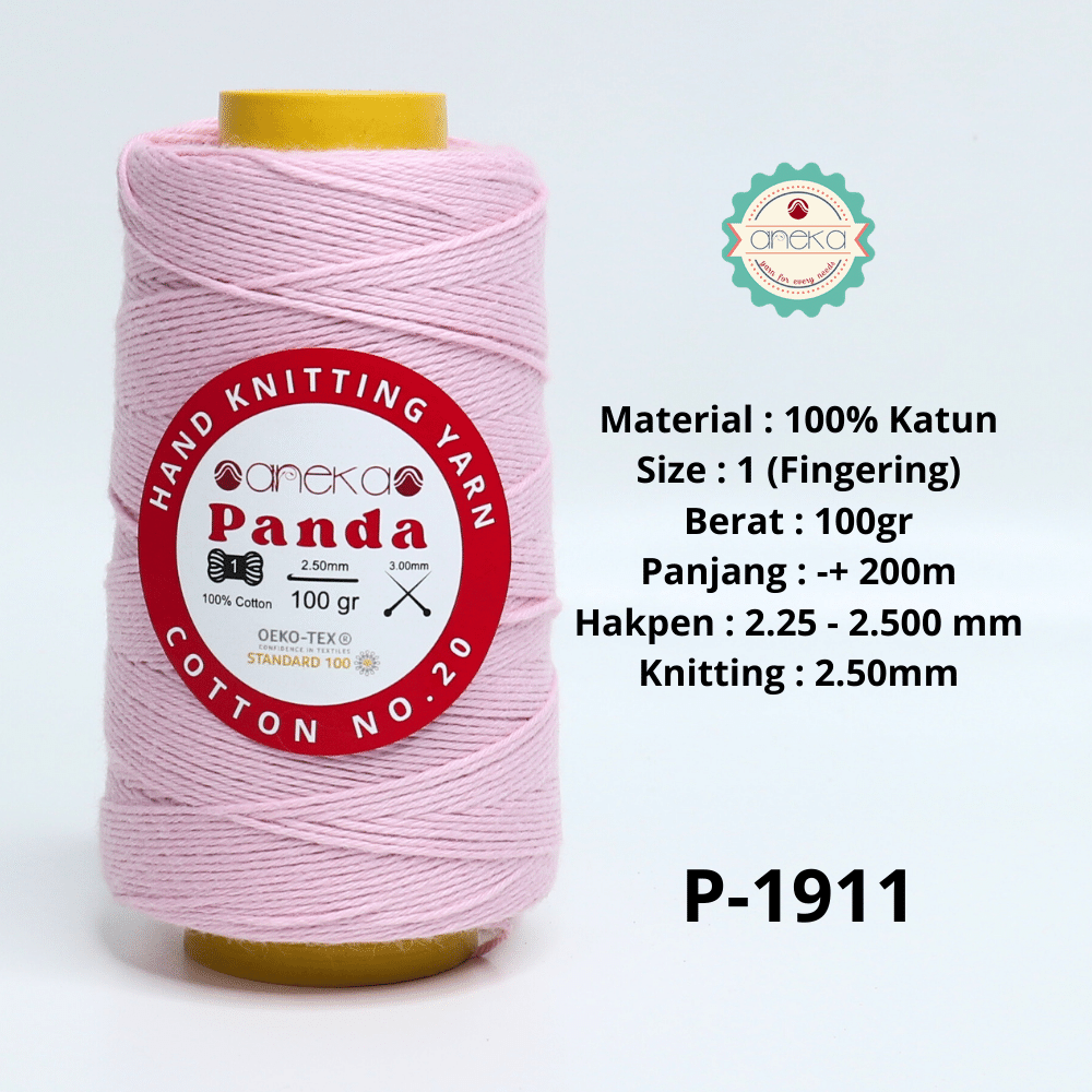 KATALOG - Benang Rajut Katun Panda / Cotton Yarn 2