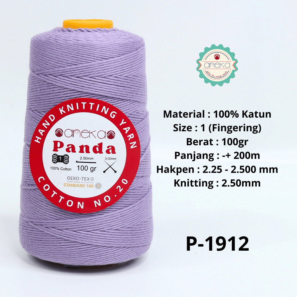 KATALOG - Benang Rajut Katun Panda / Cotton Yarn 2