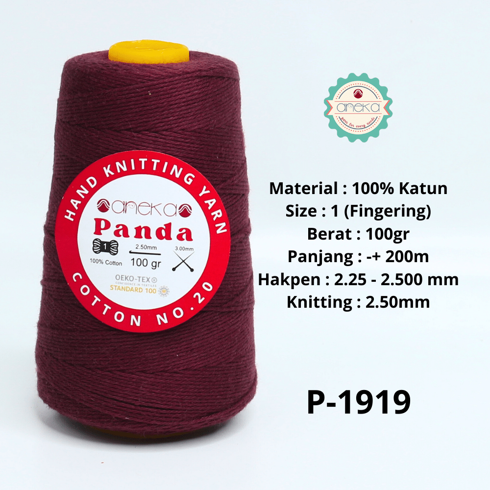 KATALOG - Benang Rajut Katun Panda / Cotton Yarn 2