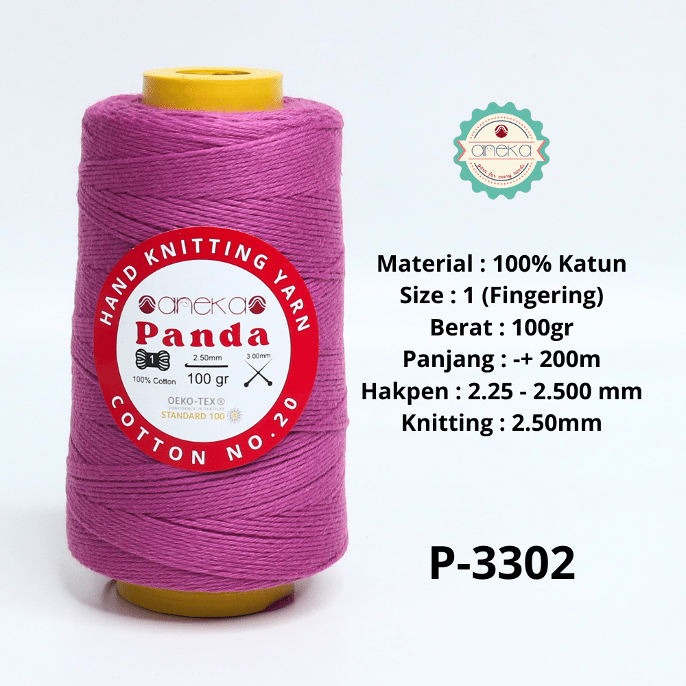 KATALOG - Benang Rajut Katun Panda / Cotton Yarn 2