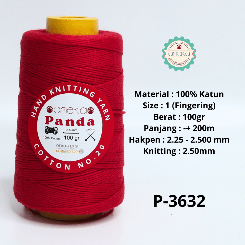 KATALOG - Benang Rajut Katun Panda / Cotton Yarn 2