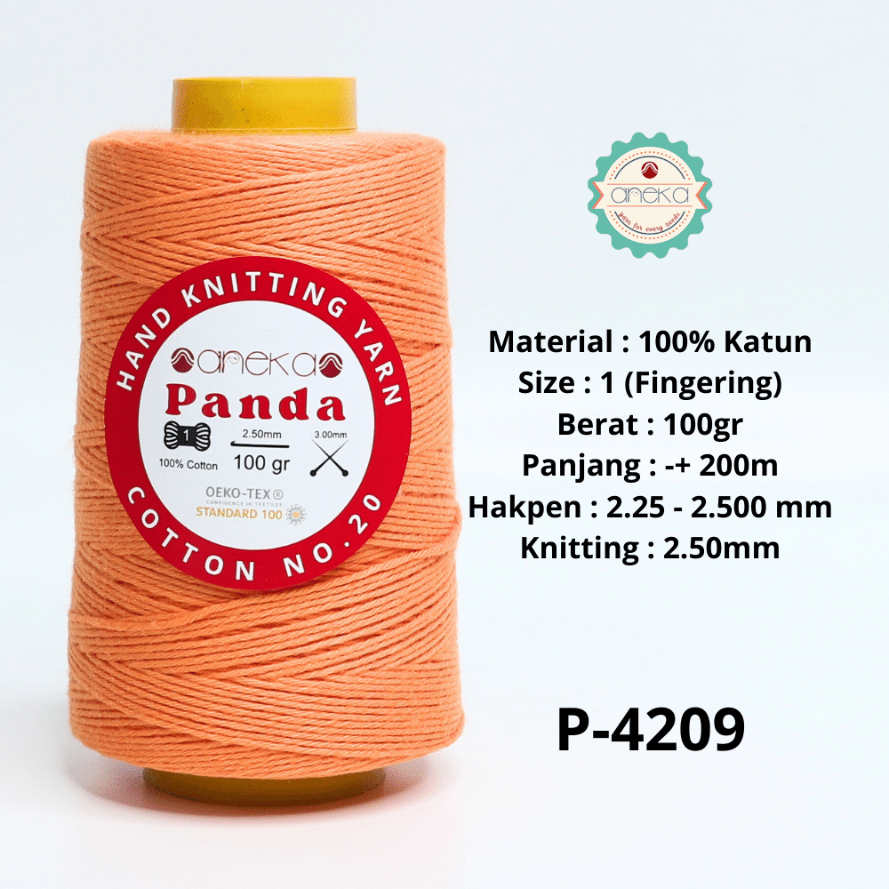 KATALOG - Benang Rajut Katun Panda / Cotton Yarn 2