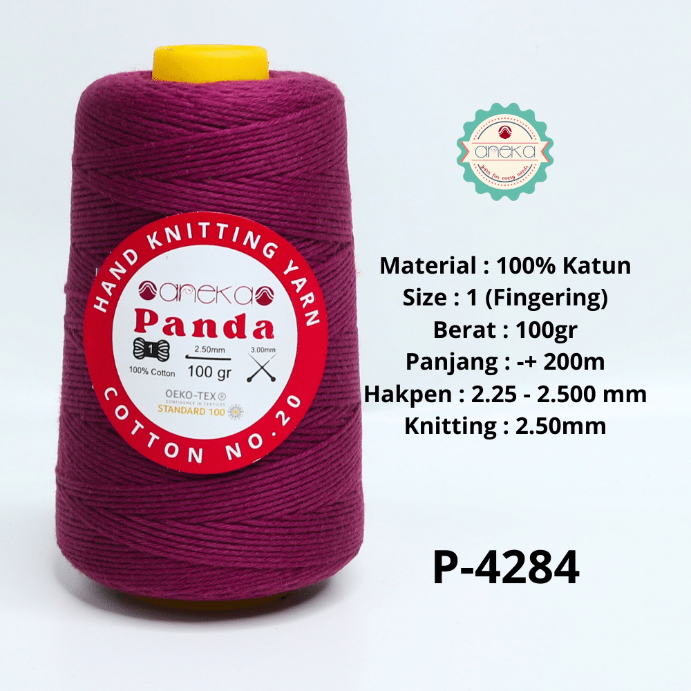 KATALOG - Benang Rajut Katun Panda / Cotton Yarn 2