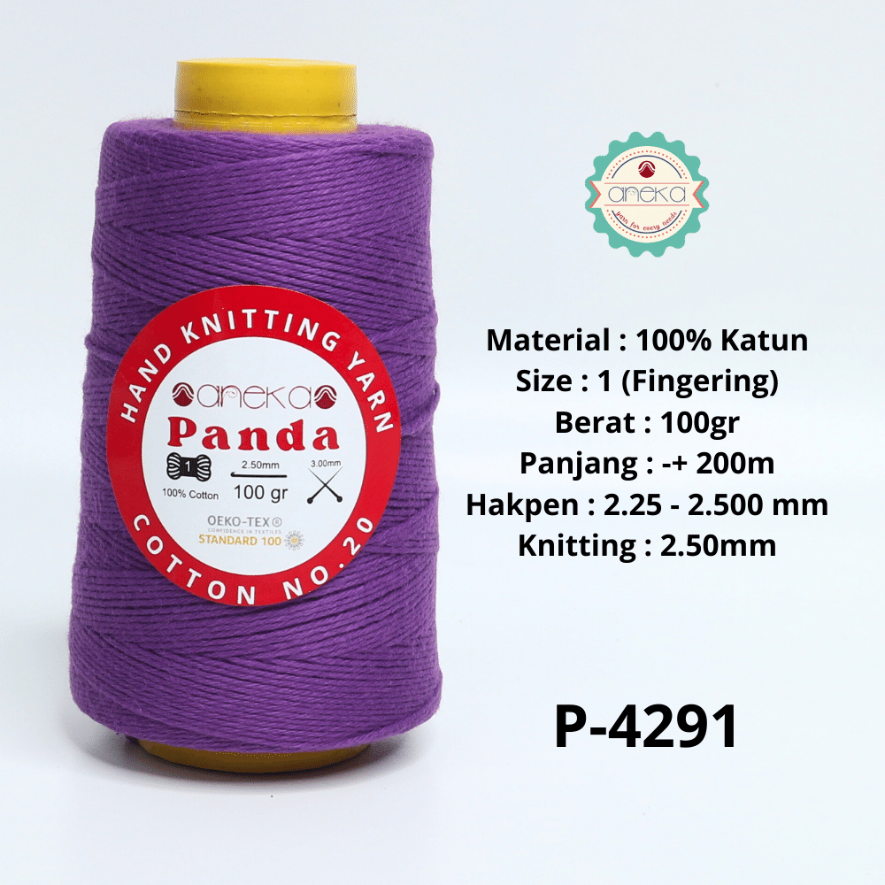 KATALOG - Benang Rajut Katun Panda / Cotton Yarn 2