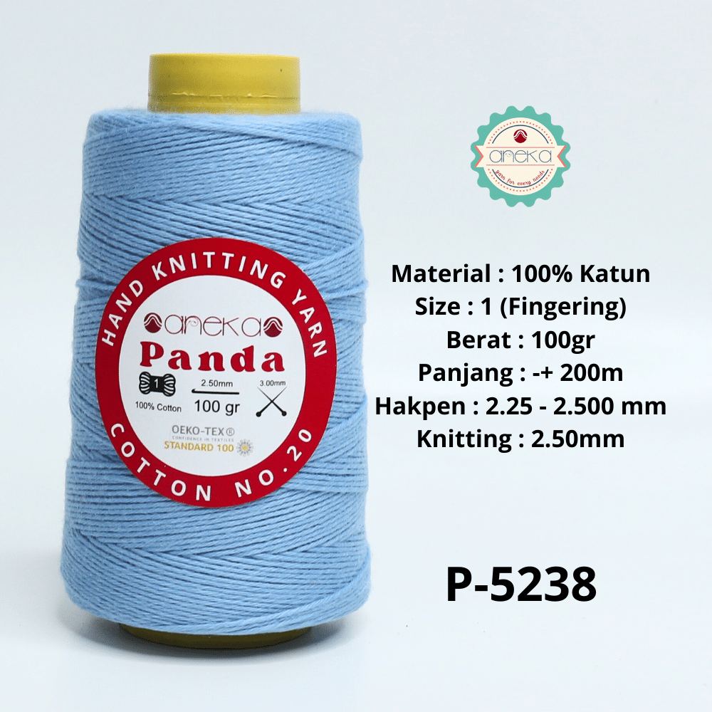 KATALOG - Benang Rajut Katun Panda / Cotton Yarn 2