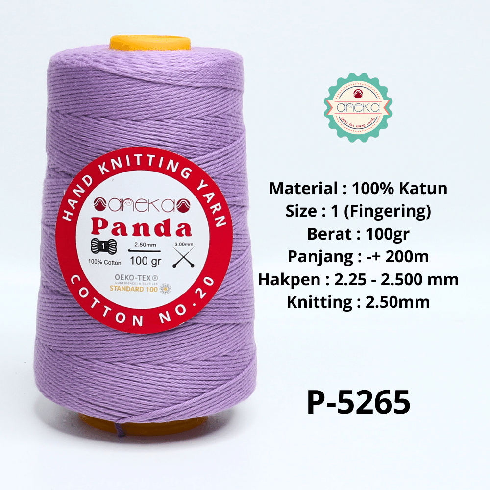 KATALOG - Benang Rajut Katun Panda / Cotton Yarn 2