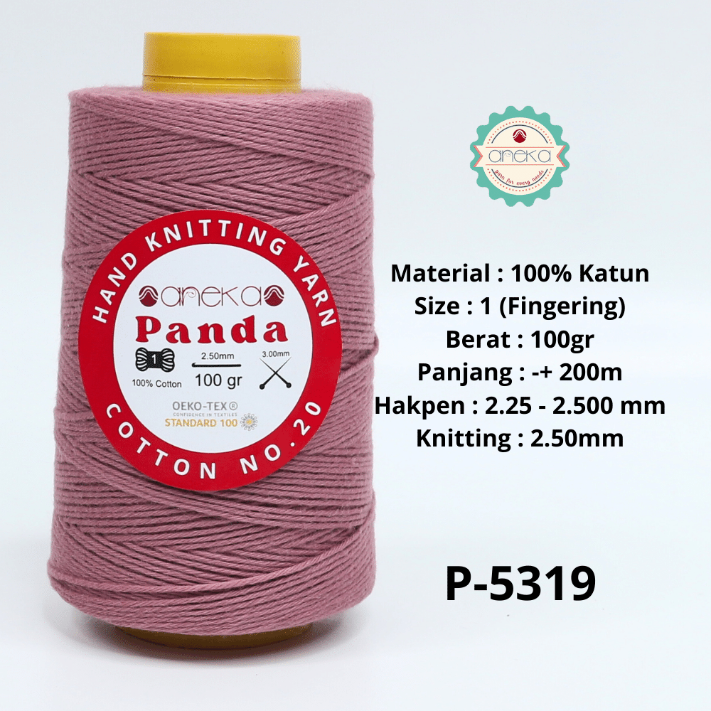 KATALOG - Benang Rajut Katun Panda / Cotton Yarn 2