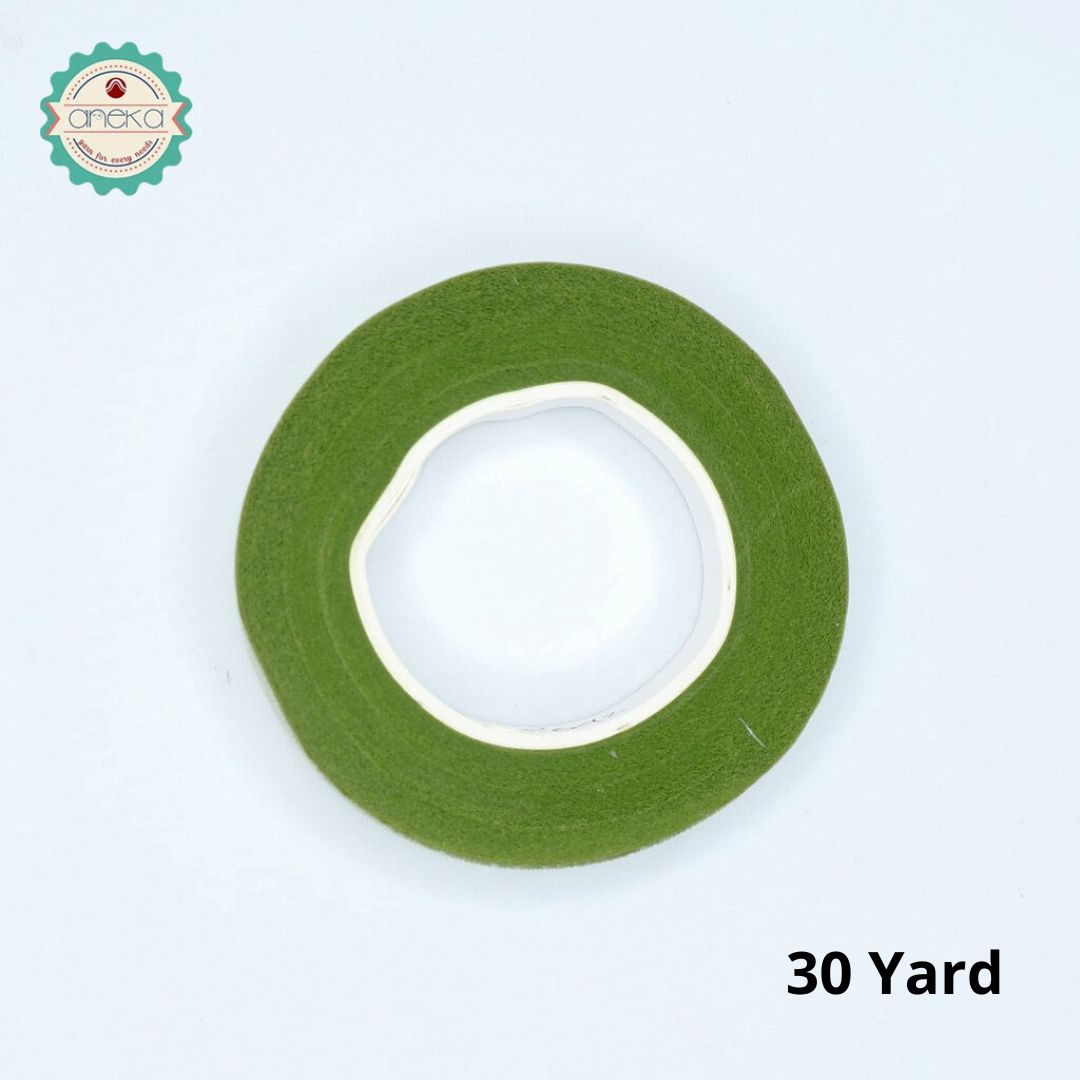 KATALOG - Floral Flower tape / selotip bunga / daun 10, 20 & 30 yard