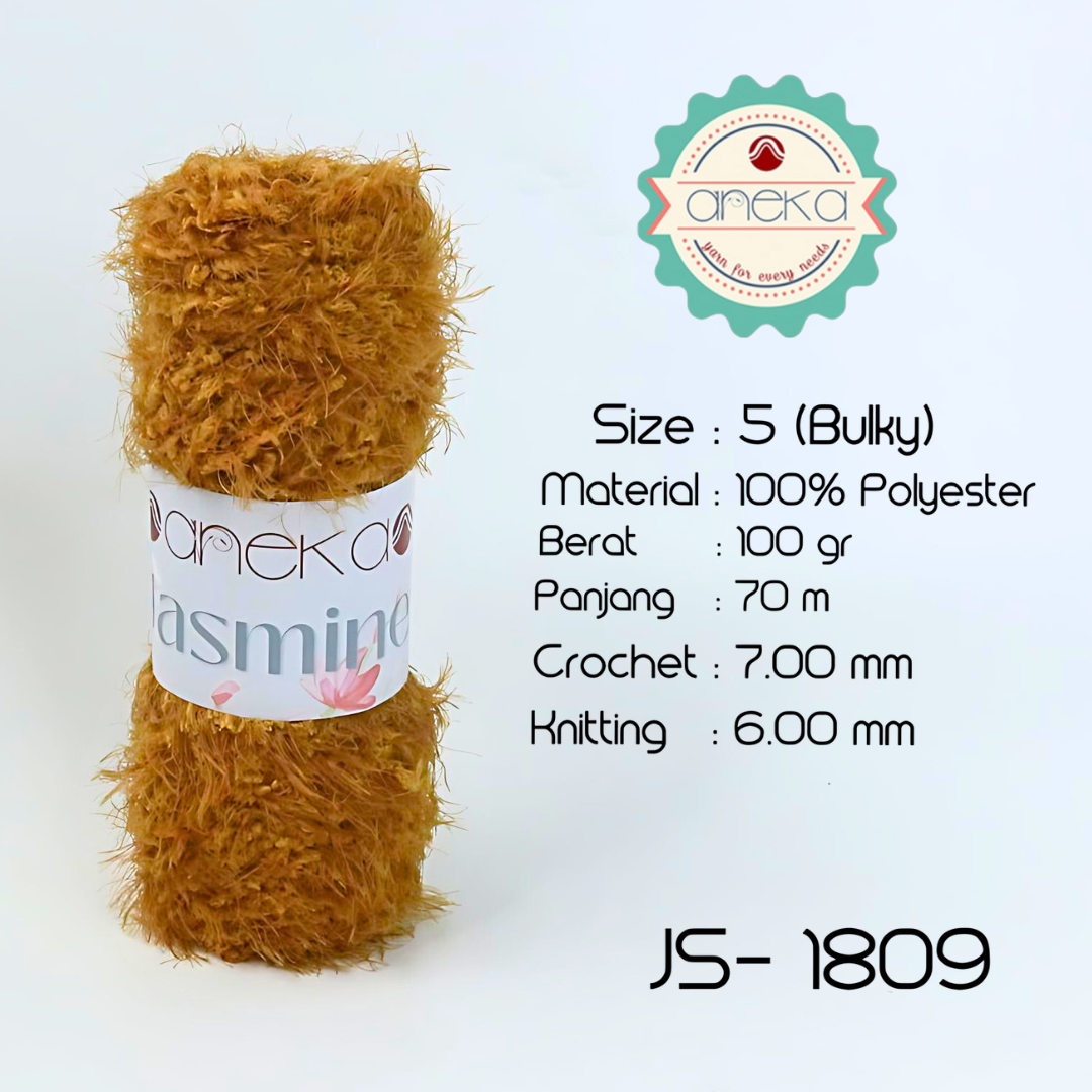 KATALOG - Benang Rajut Bulu Halus Jasmine Yarn / Cashmere Plush