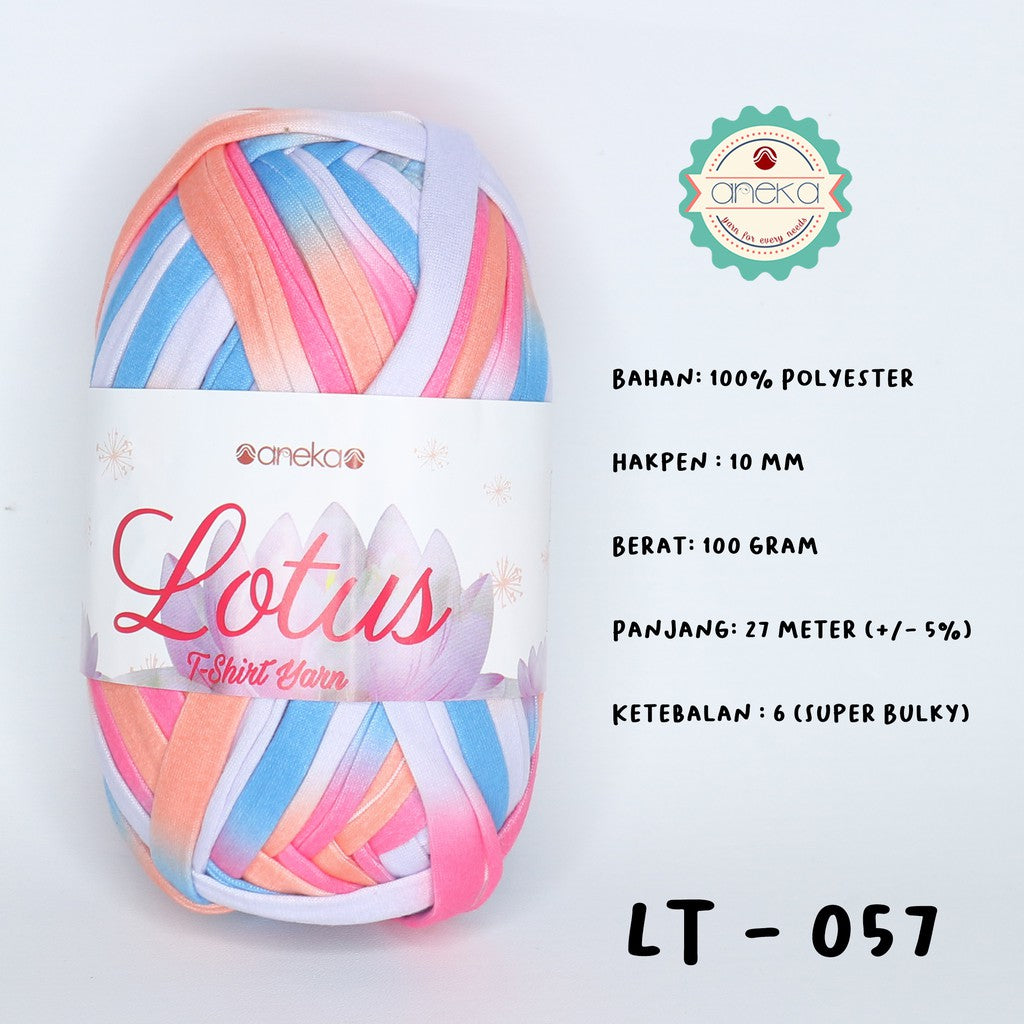 KATALOG - Benang Rajut Lotus Sembur / TShirt / Kaos Yarn Sembur Part 3