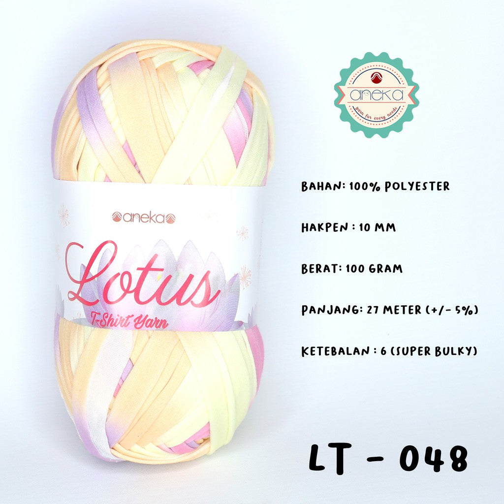 KATALOG - Benang Rajut Lotus Sembur / TShirt / Kaos Yarn Sembur Part 3