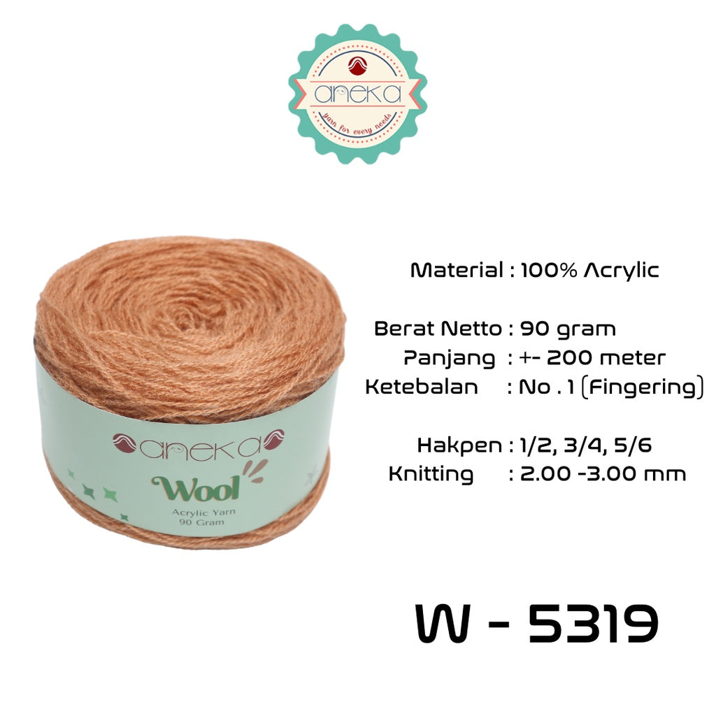 KATALOG - Benang Rajut Wool / Wol / Siet Yarn 90 gram - PART 1