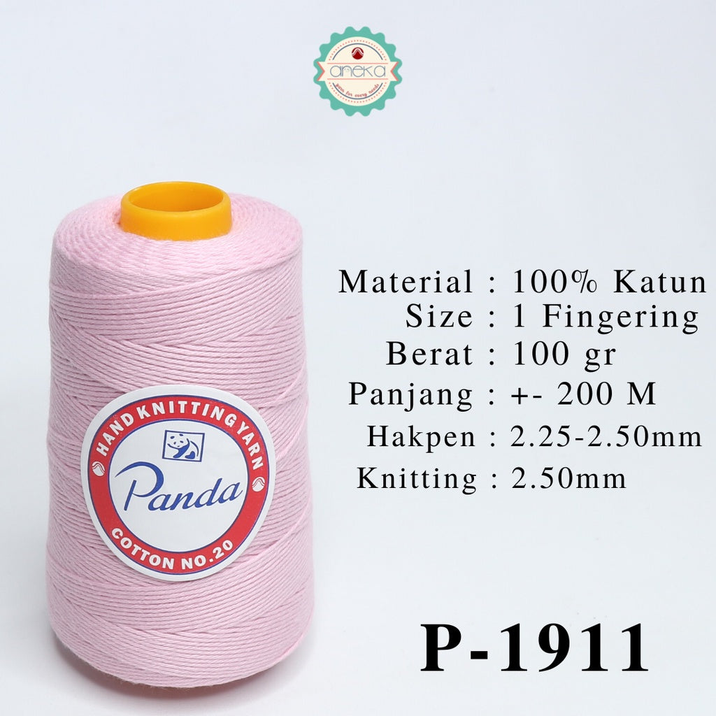 KATALOG - Benang Rajut Katun Panda / Cotton Yarn 2