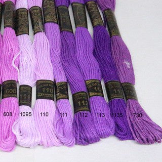 KATALOG - Benang Rajut Sulam / Embroidery Thread Merk Rose - SATUAN - Part 1
