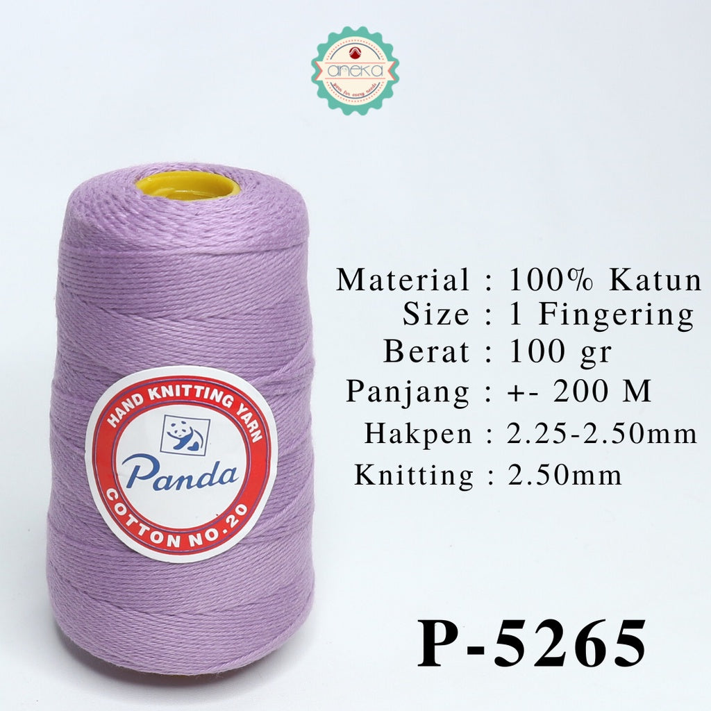 KATALOG - Benang Rajut Katun Panda / Cotton Yarn 2