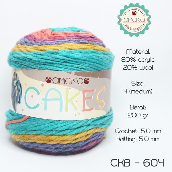 KATALOG - BENANG ANEKA CAKE BALL / CAKES YARN