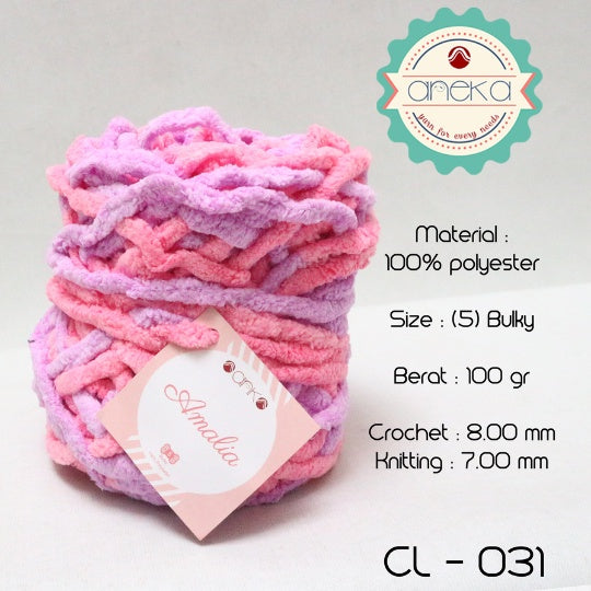 KATALOG - Benang Rajut Chenille Midi Amalia Yarn PART 2