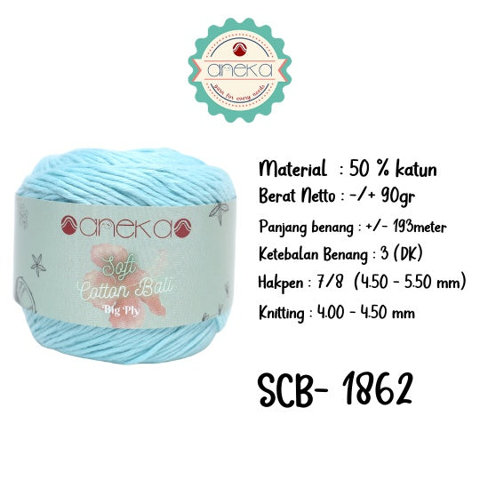 KATALOG -  Benang Rajut Katun Bali ANEKA / Soft Cotton Big Ply made by ANEKABENANG PART 1