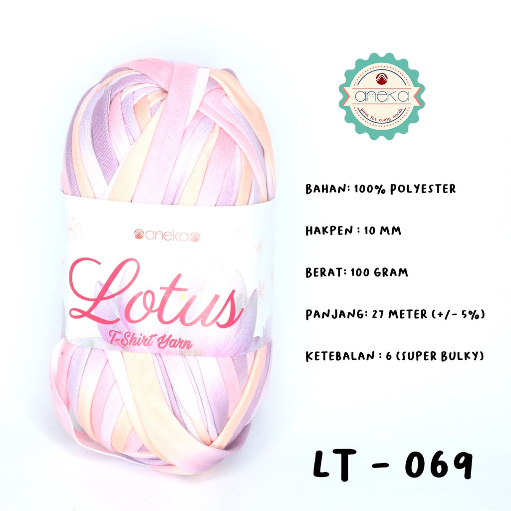 KATALOG - Benang Rajut Lotus Sembur / TShirt / Kaos Yarn Sembur Part 3
