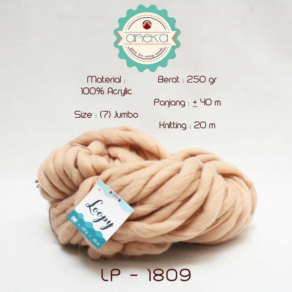 KATALOG - Benang Wol / Wool Ekstra Tebal - LOOPY YARN