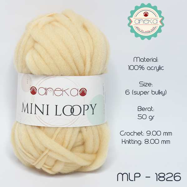 KATALOG - Benang Rajut Mini Loopy / Icelandic / Tapestry Weaving Yarn / Macrame Part 1